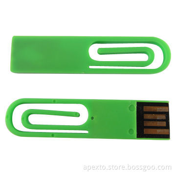 Slip mini USB flash drive with 2 up to 32GB capacity, pre-loading data using for forum gifts
